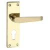 Designer Levers - Victorian Straight Lever Door Handles - Polished