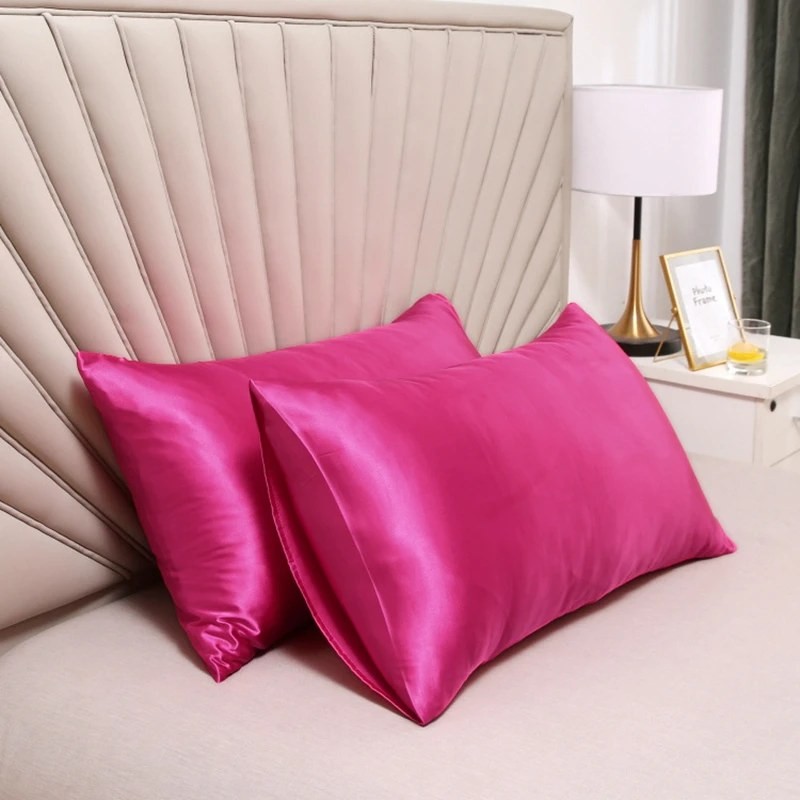 Silk Pillowcase – 100% Silk Pillow Cover, Hair Beauty Silk