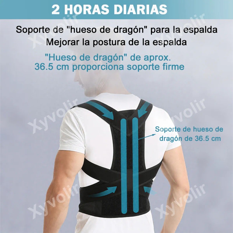 2 Pcs Fajas Para Corregir Postura Joroba En Hombres Mujeres