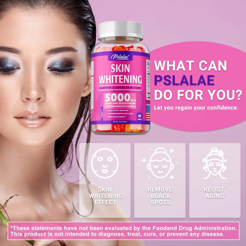 pslalae Skin Whitening - Effective Skin, Whitening, Liver Health, Brighten