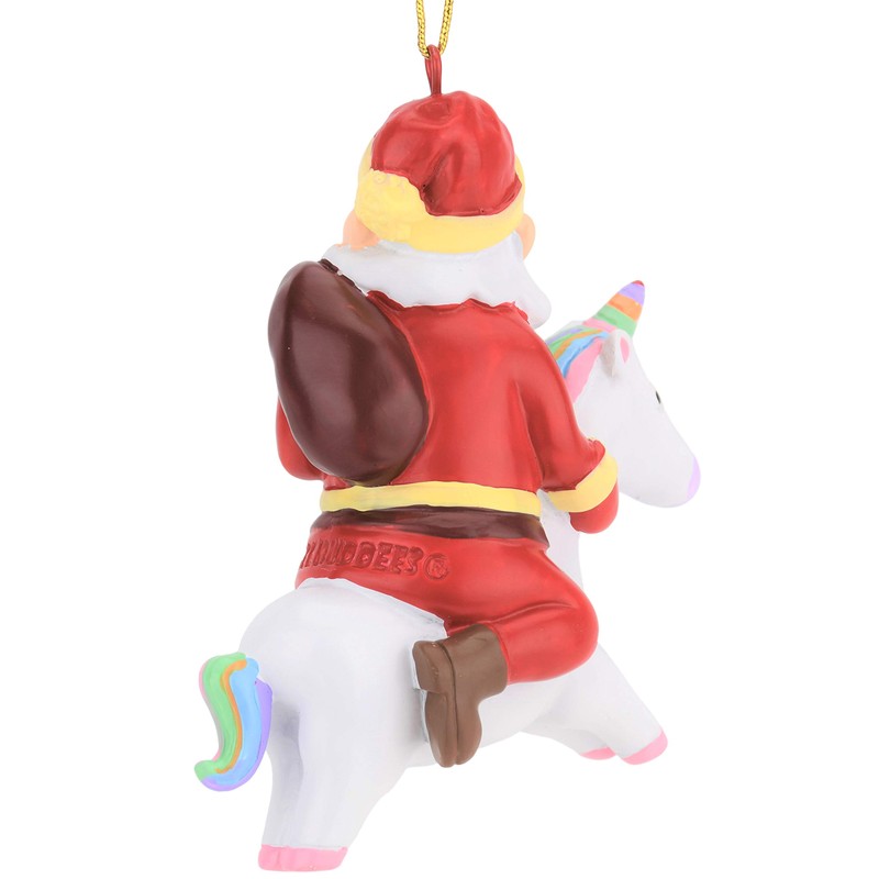Ornamento de Navidad con diseño de unicornio