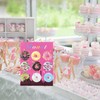 Pink Wood Donut Wall Display Stand Reusable Doughnut Board Holder