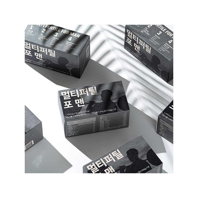 Nutrimore [뉴트리모어] 멀티퍼틸 포 맨(30포) 6통(6개월) [Nutrimore] Multifertil for Men