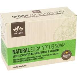 Nelum Eucalyptus Natural Soap Bar, 100 g