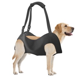 Roobuck Dog Lift Harness, Full-Body Lifting Dog Harness Vest for Large Dogs, Ideal Mobility Aid for Senior, Injured, Disabled Dogs Needing Front and Rear Leg Support and Lifting Help (M)