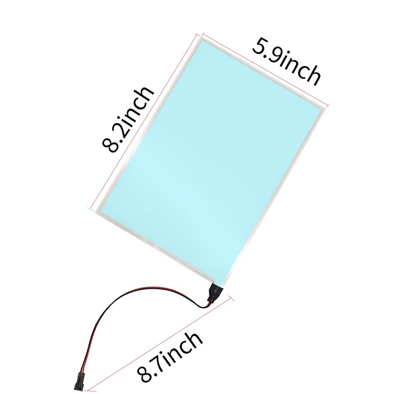 El Panel Backlight 8.2 x 5.9 Inches Electroluminescent El Sheet