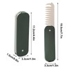 Travel Folding Comb | Fine Tooth Comb & Wide Tooth