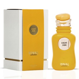 Rimal Light Jade Eau de Parfum Spray 100ml (3.4 oz) | Citrus Brilliance, Smoked Cedar & Velvet Amber Embrace