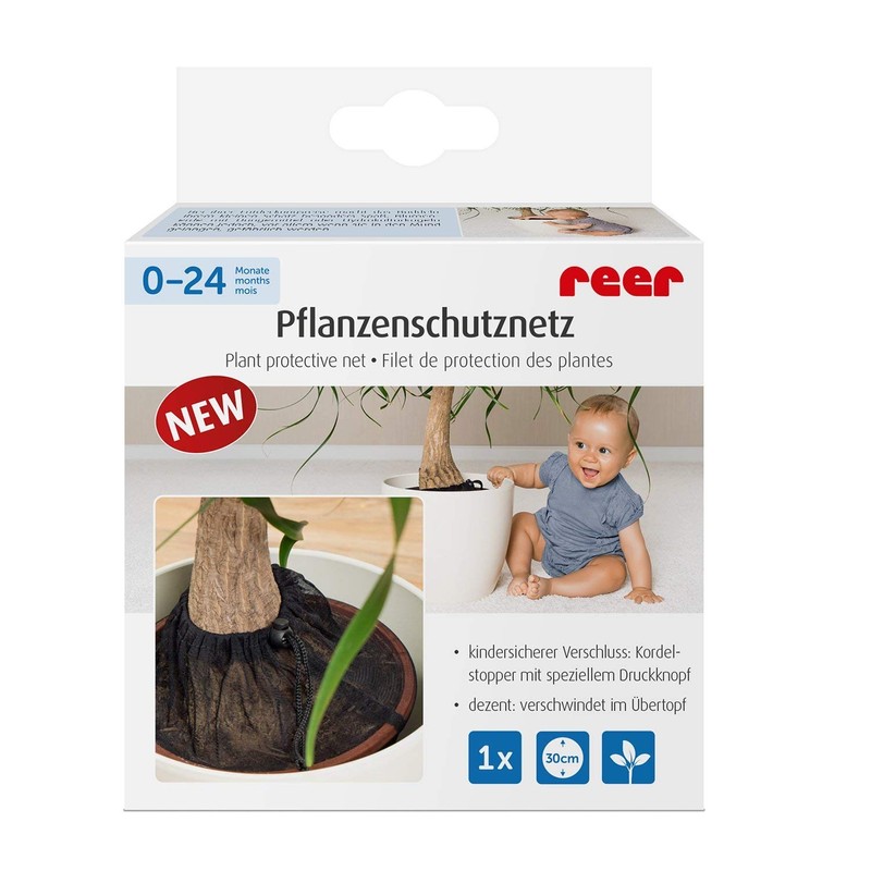 reer 83011 Plant Protection Net Prevents Removal of Potting Soil