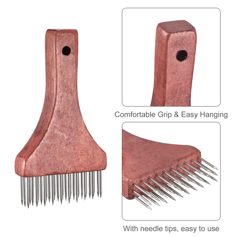 sourcing map Stainless Steel Meat Tenderizer, Meat Mallet Needle Nails