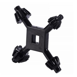 IUSOT Drill Chuck Key 4 in 1 Universal Drill Chuck Key for Hand Drills Gear Drill Chuck Tension Key Perfect Fit for Power Tools Four-Way Drilling Tool