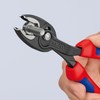 KNIPEX 8202-200SB Twin Grip Slip Joint Pliers, Comfort Type, Ideal