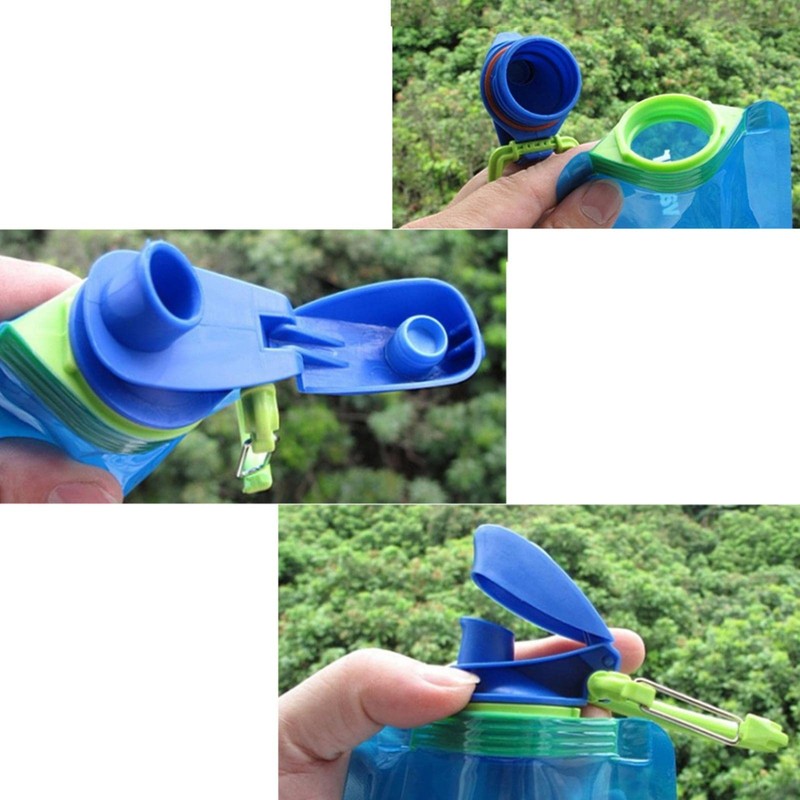 Windan Botella de Agua Plegable: Botella de Agua Potable Plegable,