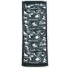 Skull pattern: Skull dye print_ Festival towel Made in Imabari,