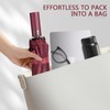 Lychico Umbrella, Windproof Travel Umbrella - Compact Automatic Folding Umbrellas