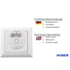 HUBER Motion 13R PIR Motion Sensor 170° for Indoor I