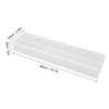 Rectangular Floral Centerpiece Clear Acrylic Flower Vase for Dining Table