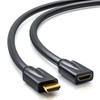 deleyCON 5m HDMI extension - Compatible with HDMI 2.0a/b/1.4a -