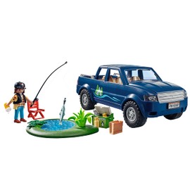 PLAYMOBIL Family Fun 71038 Fishing Trip with Pick Up, from 4 Years