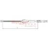 Metzger 10.5365 Cable, parking brake