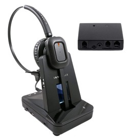 Wireless Headset Compatible with Avaya 9608, 9610, 9611, 9620, 9621, 9630, 9640, 9641, 9650, 9670, 9620L - Includes Remote Answering Cable (Explorer)