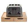 Mobilevision Bamboo Drawer & Large Sliding Tray for K-Cup &