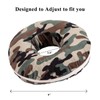 SFBSFL 9'' Ear Piercing Pillow,Donut Pillows,O-Shaped Pillow With An Ear