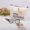 JNIAP Llama Lover Gift Llama Definition Cosmetic Bag Wildlife Farm