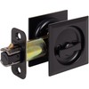 Stone Harbor Hardware Contemporary Square Pocket Door Lock, Entry Function,