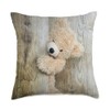 Cute Teddy Bear for Girlfriends Throw Pillow