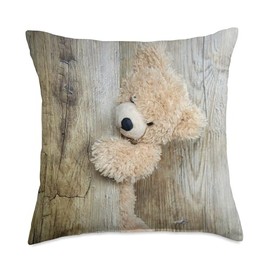 Cute Teddy Bear for Girlfriends Throw Pillow