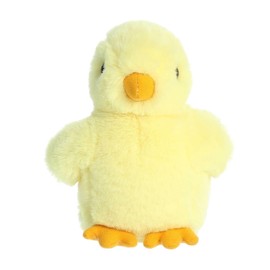 Aurora® Adorable Mini Flopsie™ Cheeky Chick™ Stuffed Animal - Playful Ease - Timeless Companions - Yellow 8 Inches