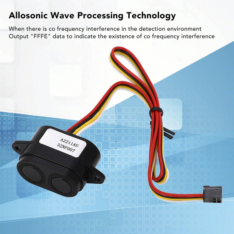 Ultrasonic Ranging Sensor Small Blind Area IP67 Waterproof Quick Response