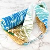 GEEZY Large Microfibre Beach Bath Towel Lightweight Sports Travel Gym