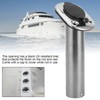 Stainless Steel Flush Mount Rod Holder 30 Degree with PVC