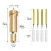 QWORK® Fine Cut Blade and Housing Replacement Blades Compatible with