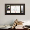 VIOLABBEY Black Diploma Frame with Tassel Holder for 8.5x11 Certificates