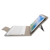 Tablet Cover Set with White Bluetooth Keyboard Protective Case Holder