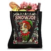 Jack Russell Terrier Snow Dog Christmas Santa Claus Elf Tote