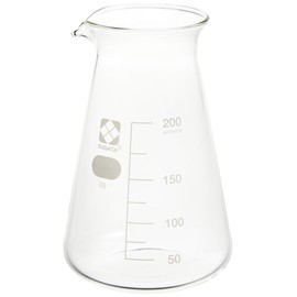 Shibata Kagaku Conical Beaker 6.8 fl oz (200 ml) 010050-200A Pack of 1