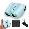 BOSSDUN Compact Binoculars for Adults with High Power, 10X25 Small