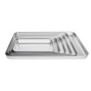 Vogue K432 Aluminium Bakewell Pan 320X215mm Heavy Duty Baking Commercial,