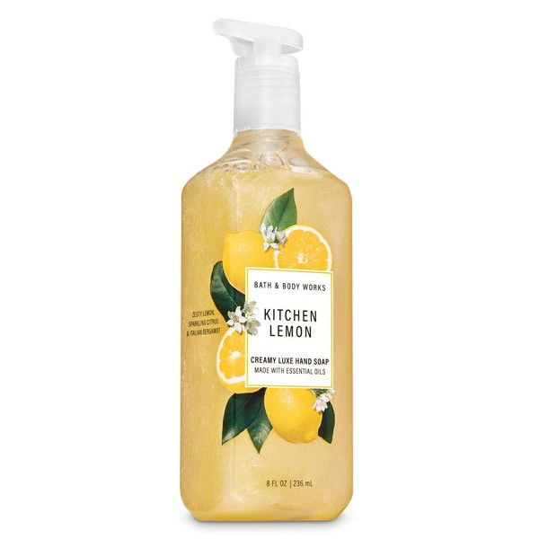 Bath & Body Works ~ Kitchen Lemon ~ Creamy Luxe Hand Soap ~ 8 fl oz