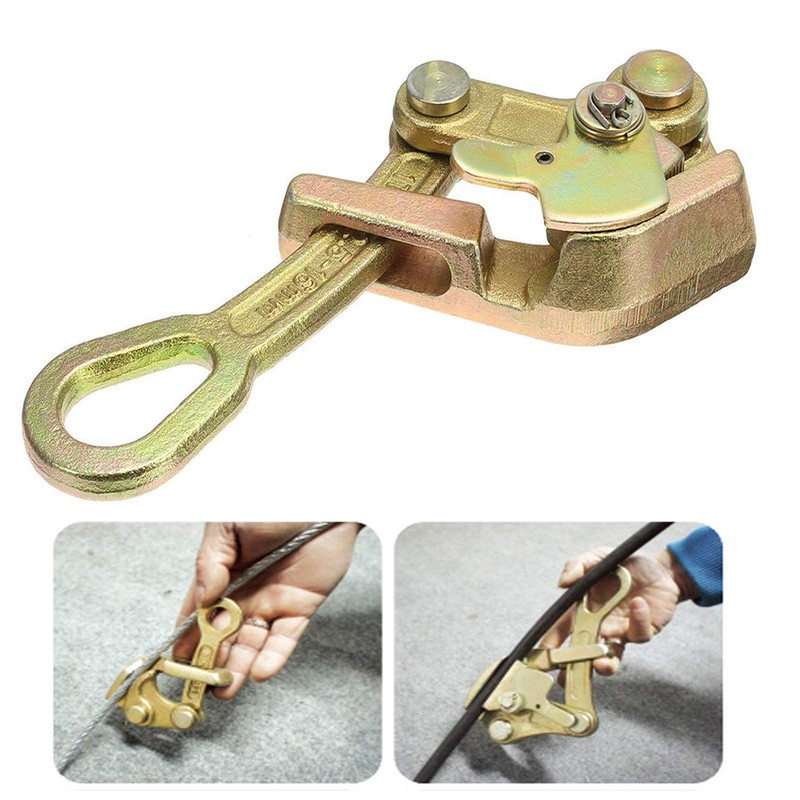 Wogoboo Cable Grip Wire Gripper Steel Cable Puller Tool for