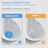 Gobesty Urinal Screens Deodorizer, 12 Packs Urinal Screen Splash Mats,