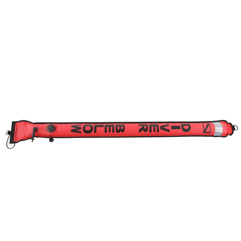 150x15cm Scuba Diving Surface Marker Buoy High Visibility Inflatable Surface