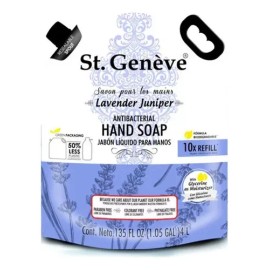 Jabón Líquido Para Manos St Geneve Antibacterial Lavanda 4lt