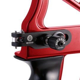 BICASTER Embolo de cojín con arco + soporte de flecha magnético ajustable, 1 juego