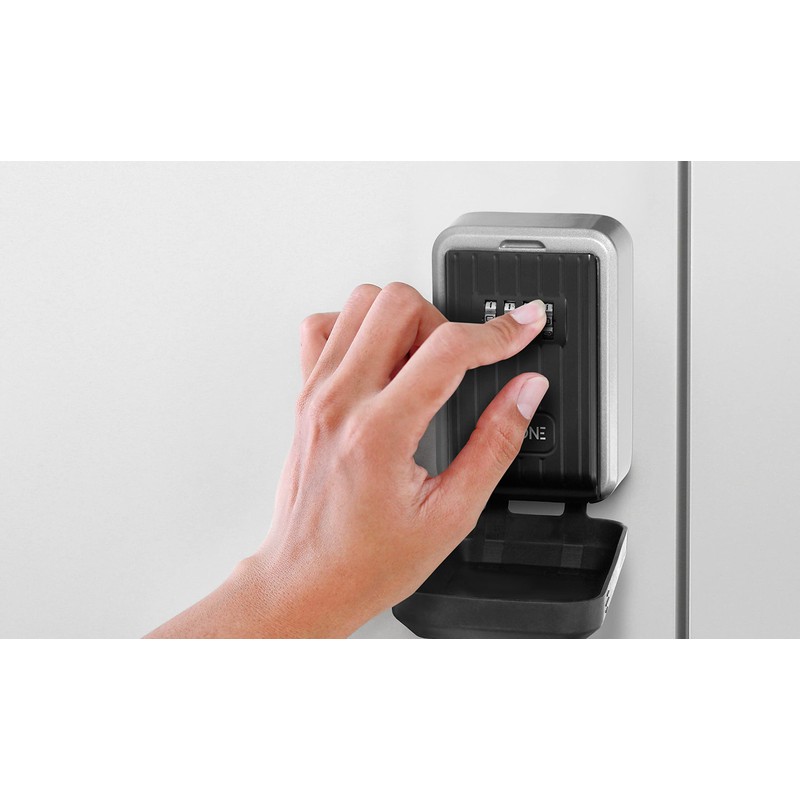 Virone Modern Key Cabinet with Code Lock 10,000 Possible Combinations