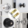 TOVOT 2PCS Tubular Latch 60/70MM Door-Locks Latch Mortice Latch for